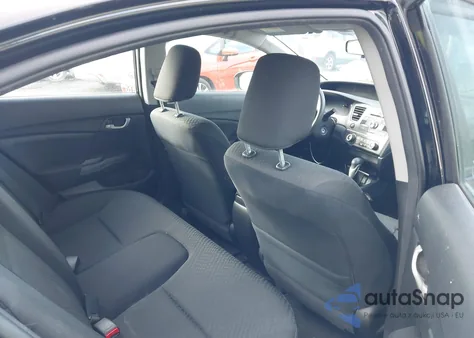 2015 Honda Civic Lx из США, поврежденный, VIN 19XFB2F58FE103377